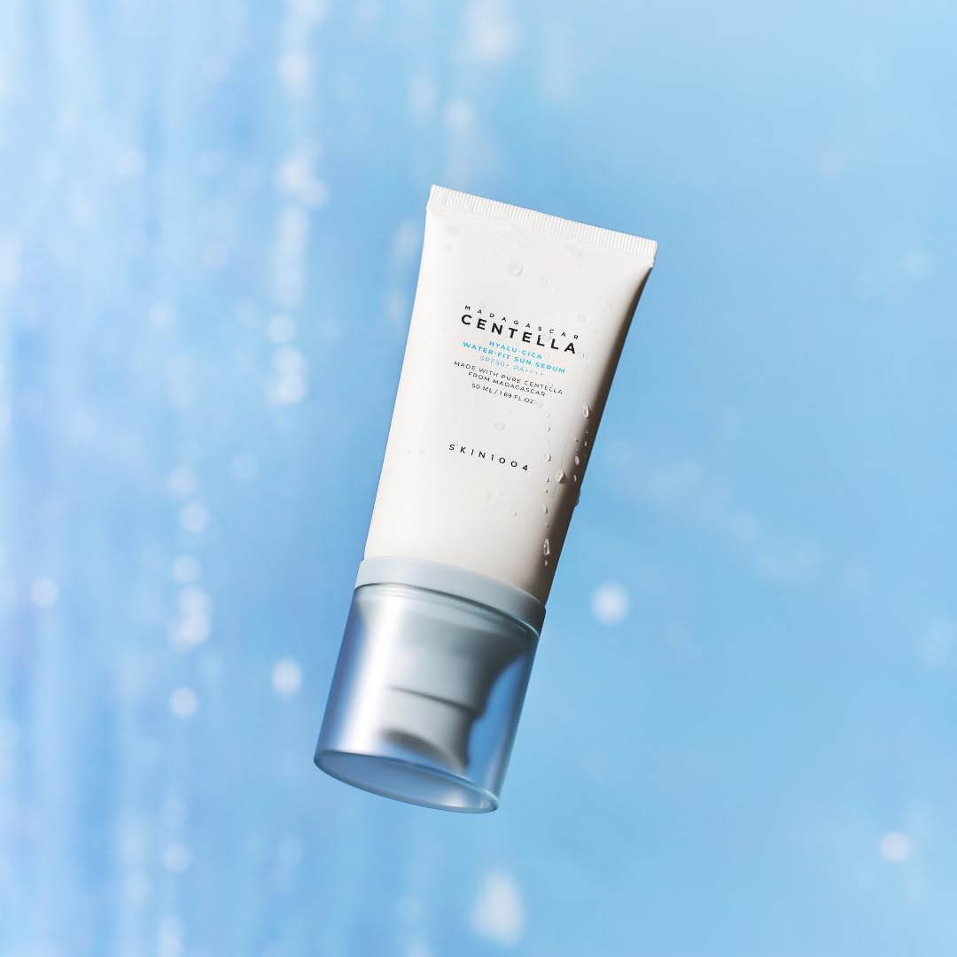 Skin1004 Centella Hyalu-Cica Water-Fit Sun Serum SPF50+ PA++++ – Protector solar coreano ligero