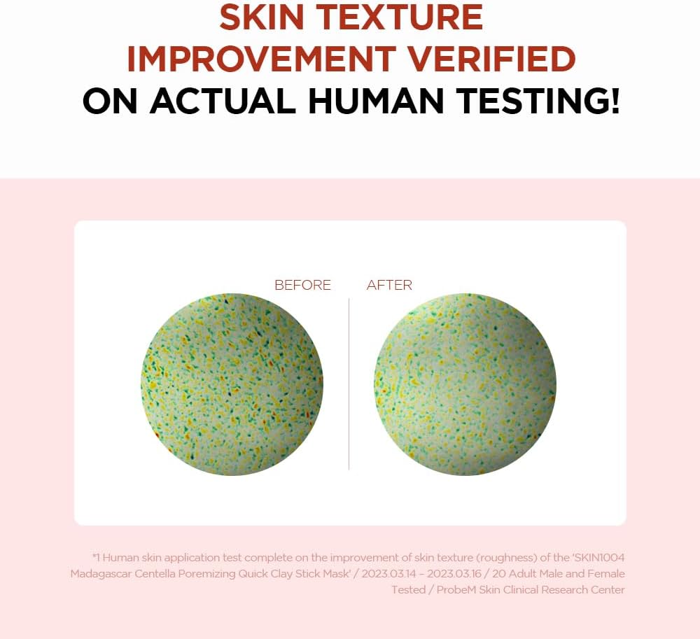 Madagascar Centella Poremizing Quick Clay Stick Mask 27g