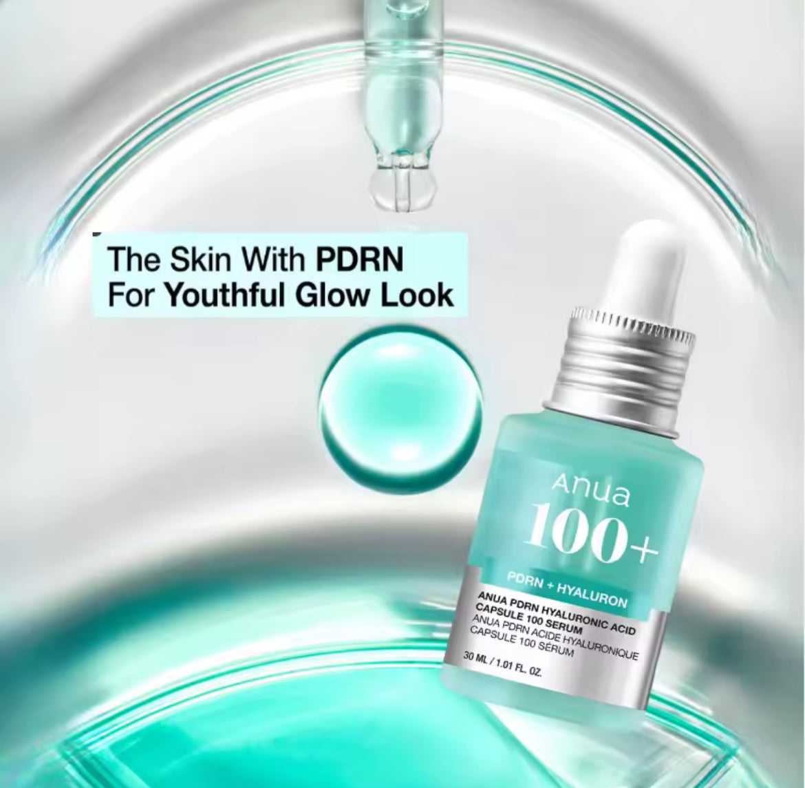 Anua 100+ PDRN + Hyaluron Serum 30 ml