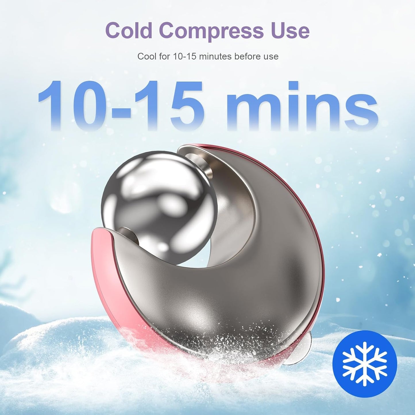 ❄️🔥 ChillTherapy Magic Ice Globe — Masaje Facial Frío & Calor