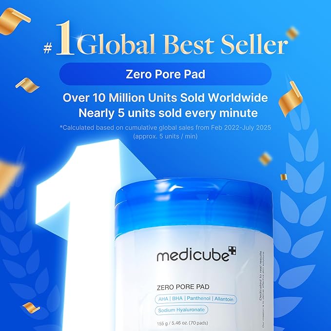 ✨ Medicube Zero Pore Pad — 70 Unidades