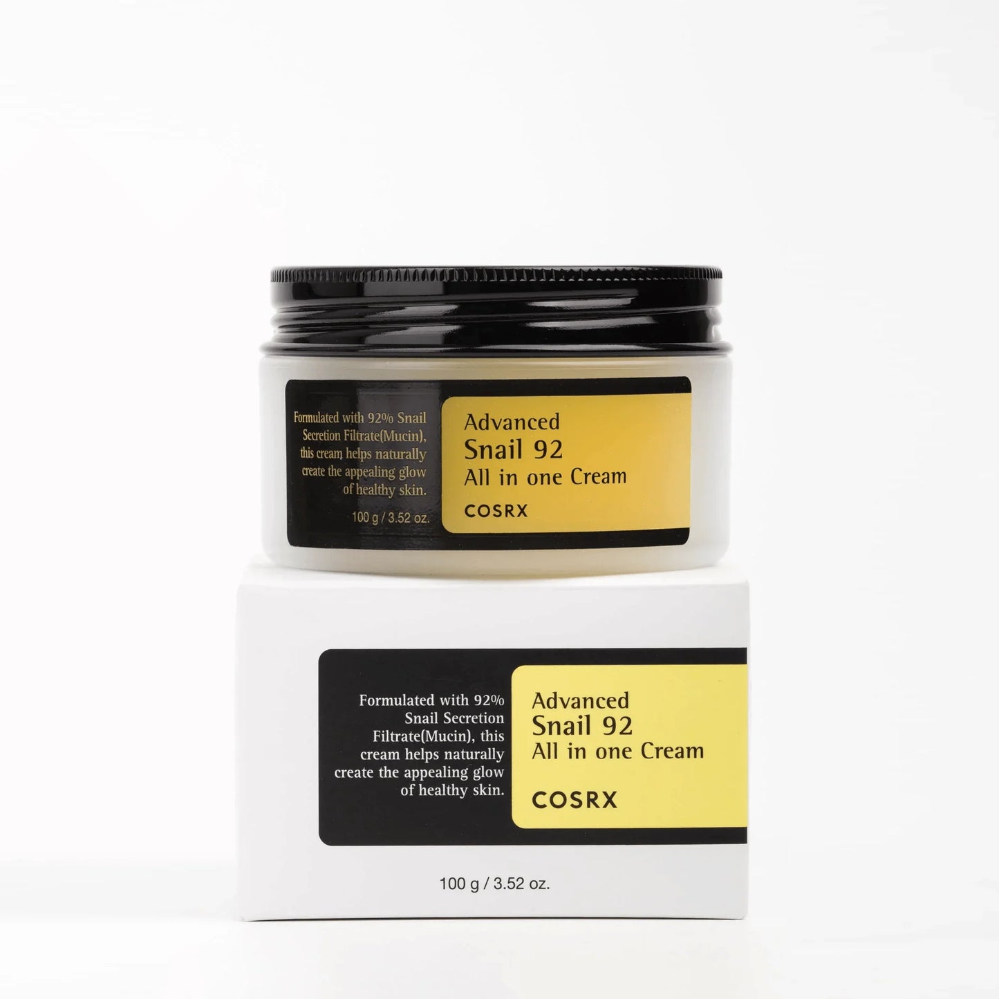 COSRX Advanced Snail 92 All in One Cream – Crema hidratante con mucina de caracol 100 ml