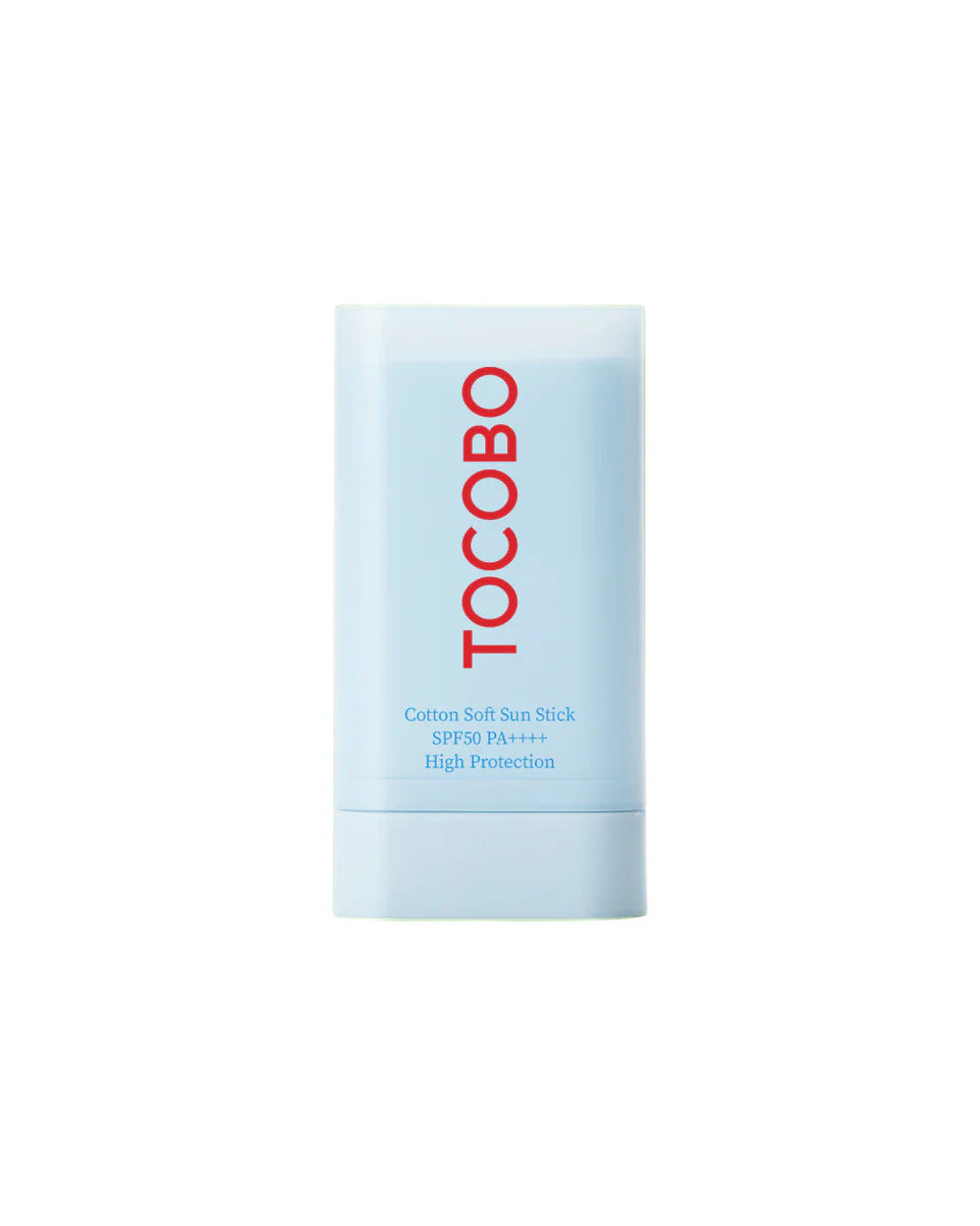 Tocobo Cotton Soft Sun Stick SPF50+ PA++++ 🌞 Protector solar en barra 19g