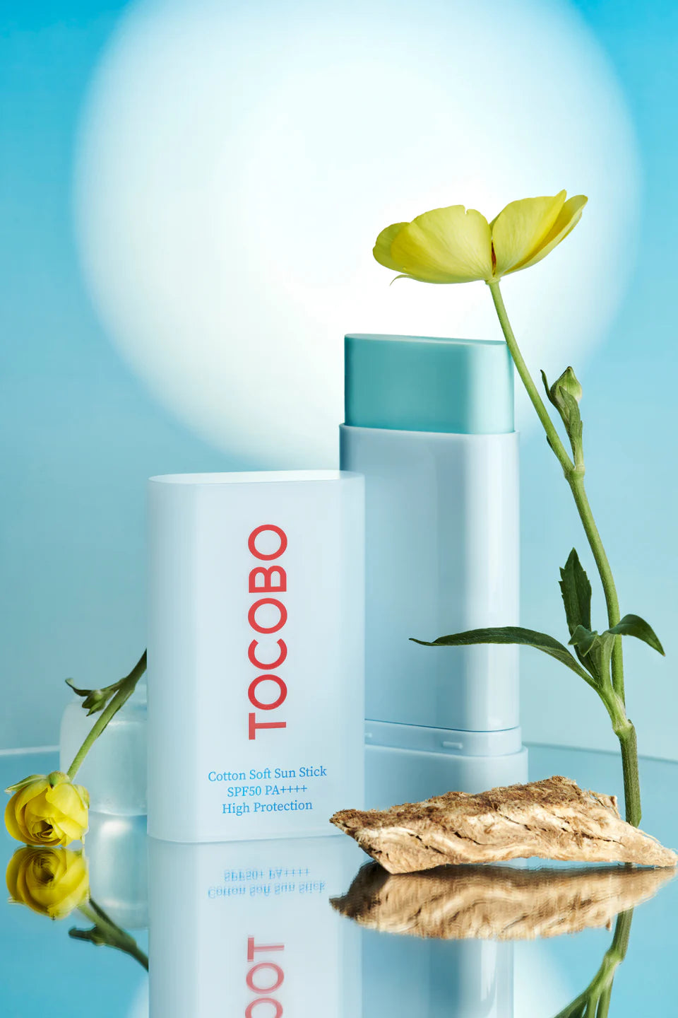 Tocobo Cotton Soft Sun Stick SPF50+ PA++++ 🌞 Protector solar en barra 19g