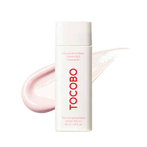 Tocobo Vita Tone Up Sun Cream SPF50+ PA++++ – Protector solar iluminador coreano (50 ml)