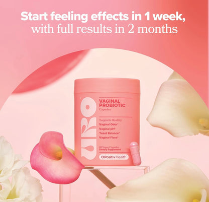 URO Probiotics – Kit de 3 meses (180 cápsulas) | Equilibrio íntimo completo