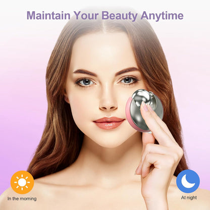 ❄️🔥 ChillTherapy Magic Ice Globe — Masaje Facial Frío & Calor