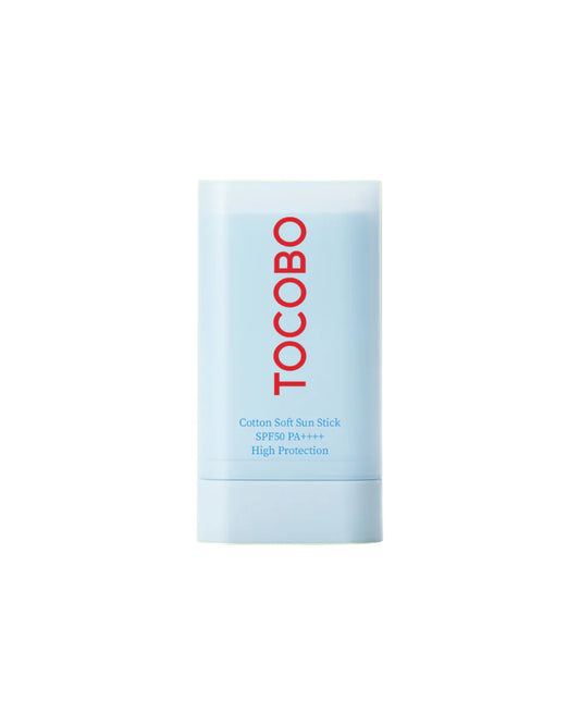 Tocobo Cotton Soft Sun Stick SPF50+ PA++++ 🌞 Protector solar en barra 19g