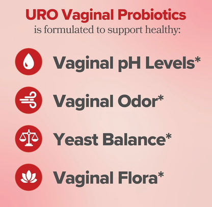 URO Probiotics – Kit de 3 meses (180 cápsulas) | Equilibrio íntimo completo