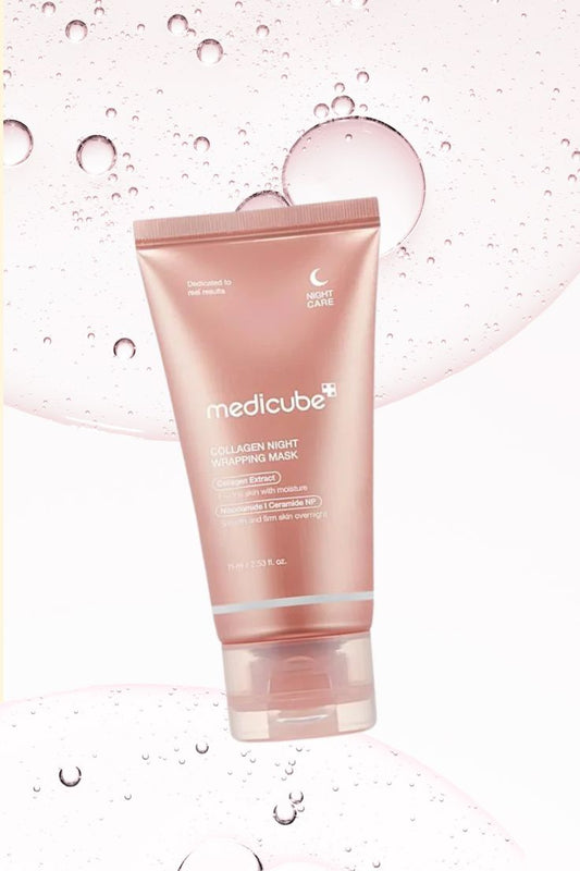 ✨ Medicube Collagen Night Wrapping Mask — Mascarilla Nocturna 💧