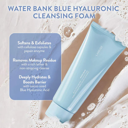 Laneige Water Bank Blue Hyaluronic Cleansing Foam — 150 ml