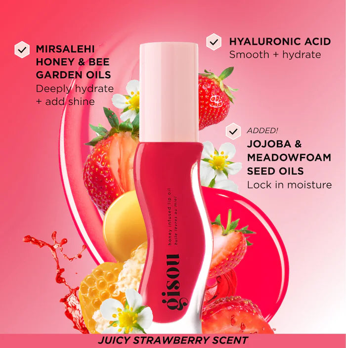 Gisou Honey Infused Lip Oil 8 ml
